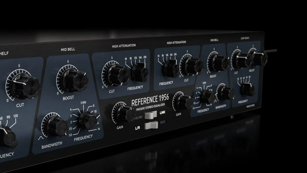The Reference 1998 and Reference 1956 equalizers.